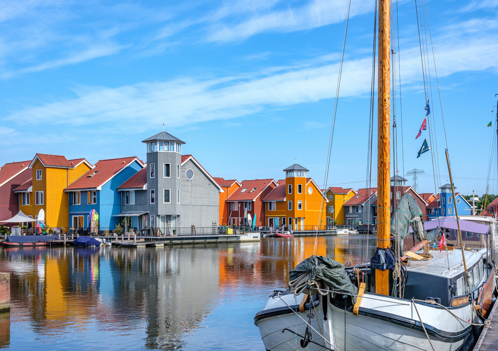 Lais Puzzle - Reitdiep, Groningen stad, Provinz Groningen, Niederlande - 1.000 Teile p-308135