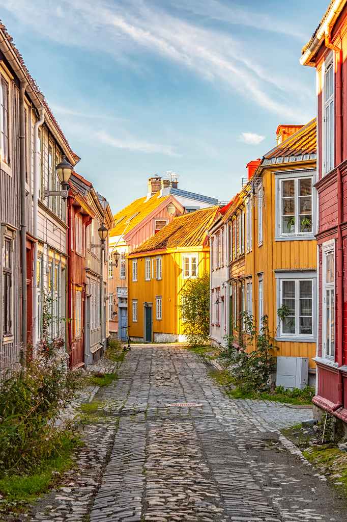 Lais Puzzle - Trondheim Enge Kopfsteinpflasterstraße - 2.000 Teile p-308688