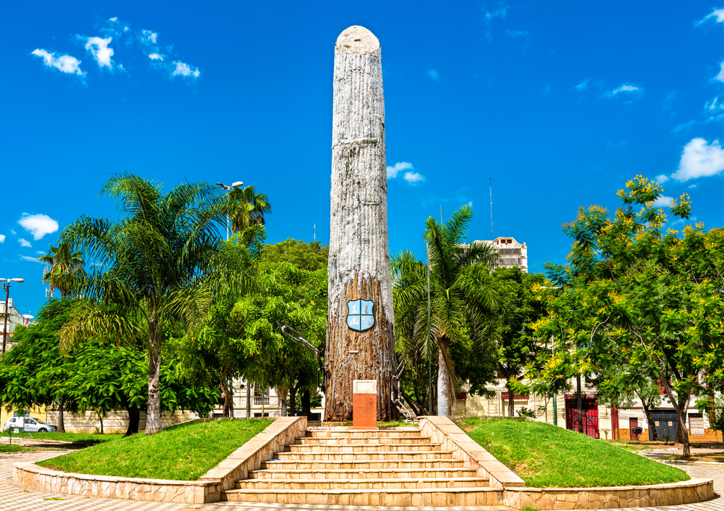Lais Puzzle - Madre de Ciudades-Denkmal auf der Plaza de Armas in Asuncion, Paraguay - 1.000 Teile p-310127