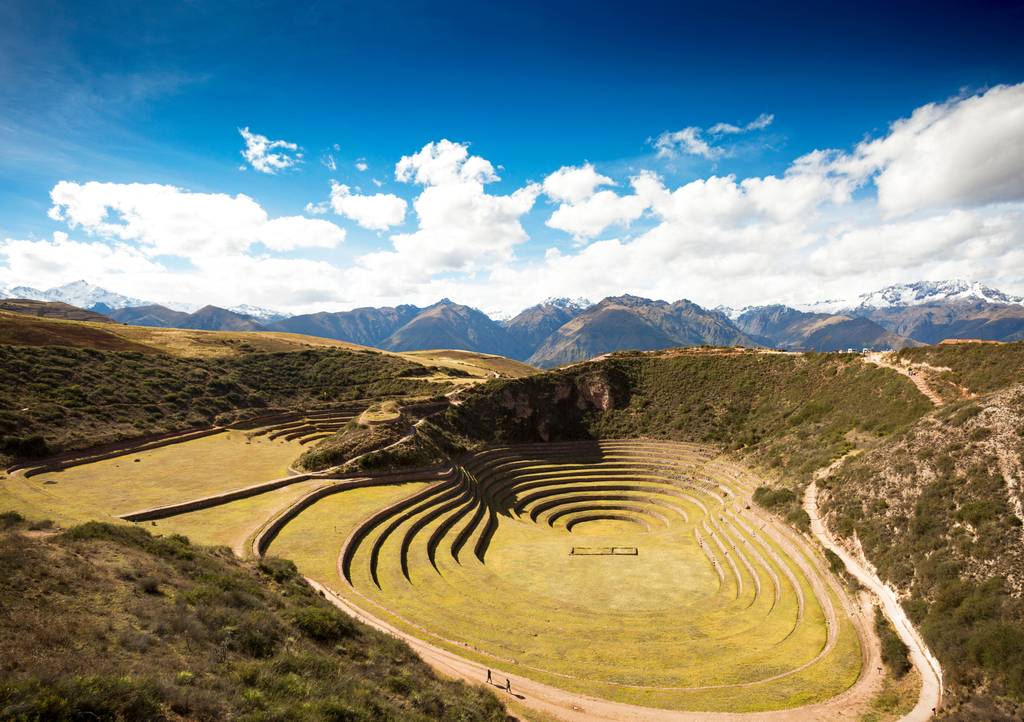 Lais Puzzle - Blick auf die archäologischen Inka-Terrassen von Moray in Peru - 1.000 Teile p-310199