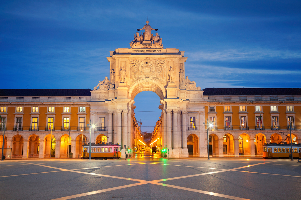 Lais Puzzle - Lissabon. Bild des Triumphbogens in Lissabon, Portugal - 2.000 Teile p-311538