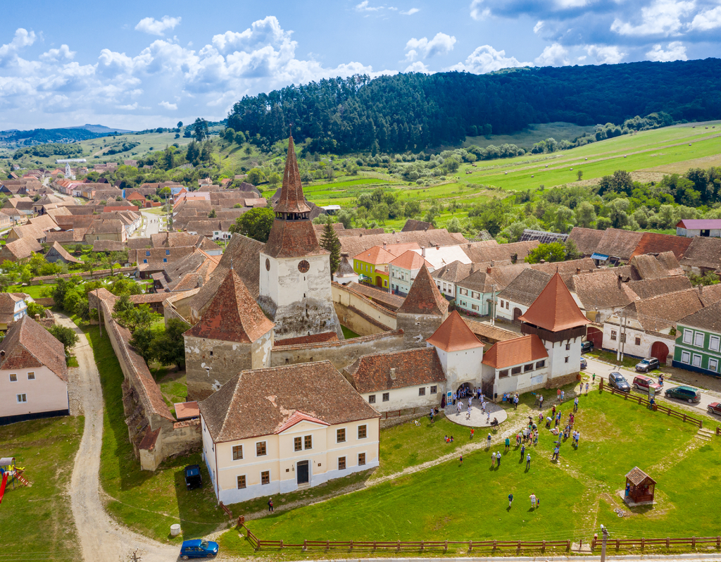 Lais Puzzle - Die größte Kirchenburg in Transsilvanien, Rumänien, die sächsische Kirchenburg Archita - 40, 100, 200, 500, 1.000 & 2.000 Teile p-312727