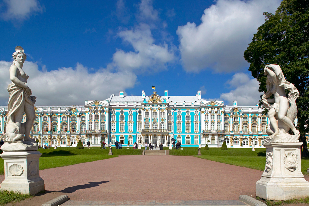 Lais Puzzle - Katharinenpalast, das Staatliche Eremitage-Museum (Winterpalast), Zarskoje Selo (Puschkin), südlich von St. Petersburg, Russische Föderation - 2.000 Teile p-312894