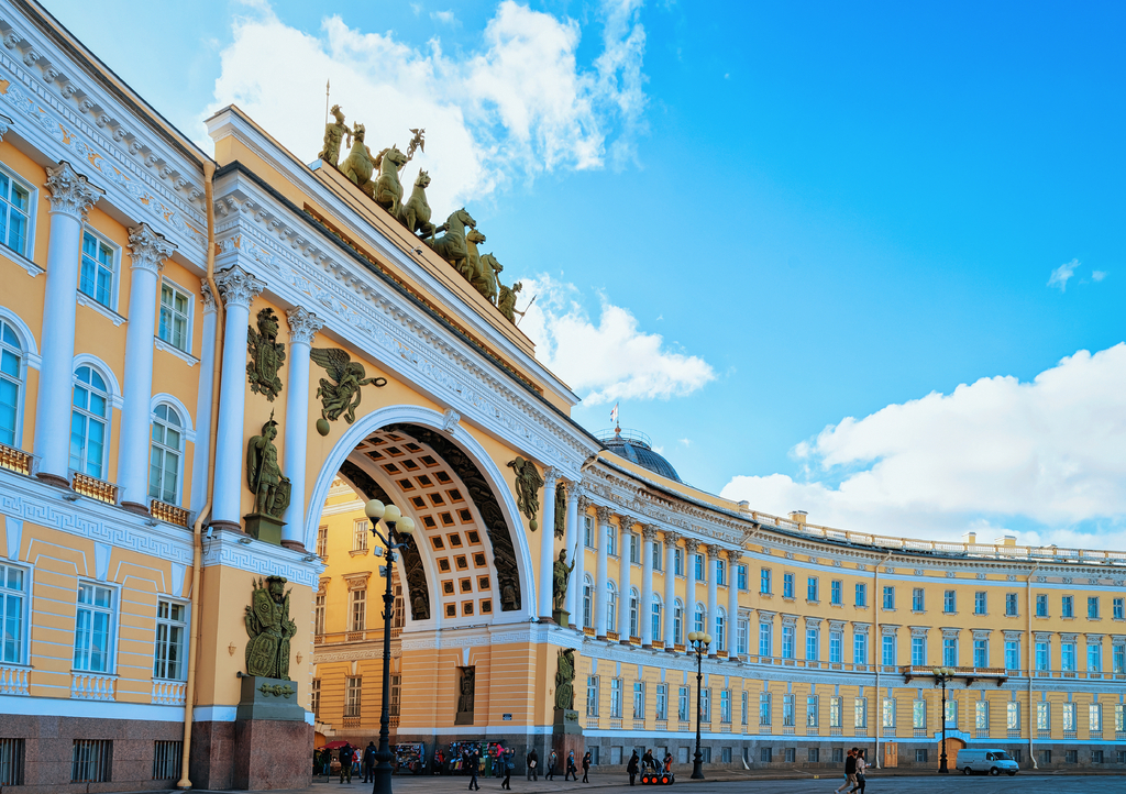 Lais Puzzle - Bogen des Generalstabsgebäudes am Palastplatz in Sankt Petersburg - 1.000 Teile p-312971