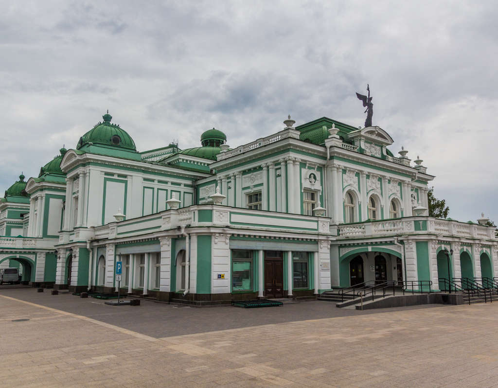 Lais Puzzle - Omskiy Akademicheskiy Teatr Dramy (Akademisches Dramatheater Omsk) in Omsk, Russland - 40, 100, 200, 500, 1.000 & 2.000 Teile p-313111