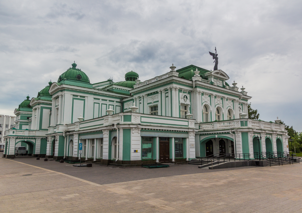 Lais Puzzle - Omskiy Akademicheskiy Teatr Dramy (Akademisches Dramatheater Omsk) in Omsk, Russland - 1.000 Teile p-313115