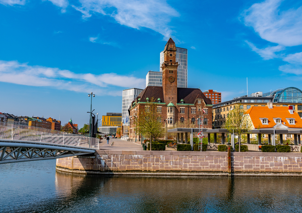 Lais Puzzle - Weltschifffahrtsuniversität in Malmö, Schweden - 1.000 Teile p-313679