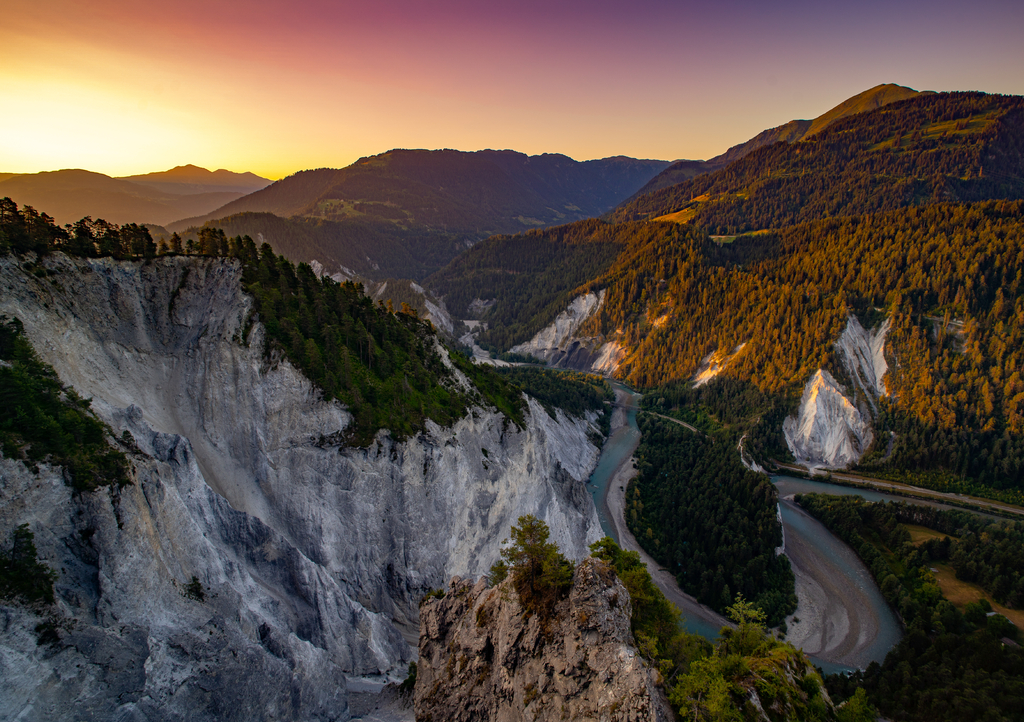 Lais Puzzle - Rheinschlucht Graubünden / Schweiz - 1.000 Teile p-314165