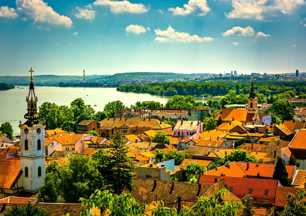 Lais Puzzle - Schönes Panoramafoto von Belgrad in Serbien - 1.000 Teile p-314807