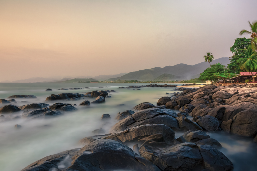 Lais Puzzle - Langzeitbelichtung am Strand von Bureh, Freetown, Sierra Leone - 2.000 Teile p-314970