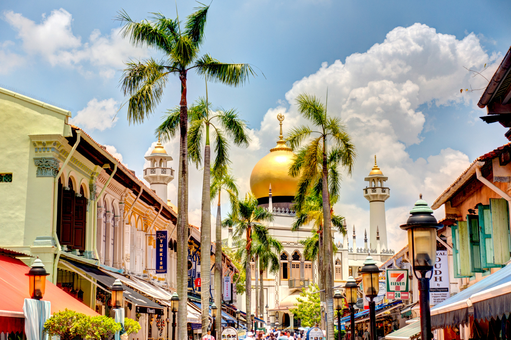 Lais Puzzle - Singapur, Stadtteil Kampung Glam - 2.000 Teile p-315036