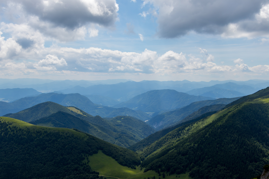 Lais Puzzle - Bergblick mit Kiefernwald, Slowakei - 2.000 Teile p-315222