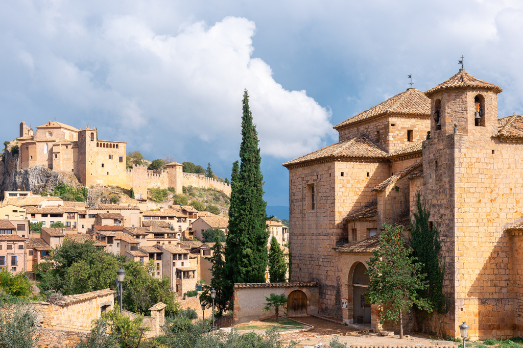 Lais Puzzle - Das Dorf Alquezar in der Provinz Huesca, Spanien - 2.000 Teile p-316434