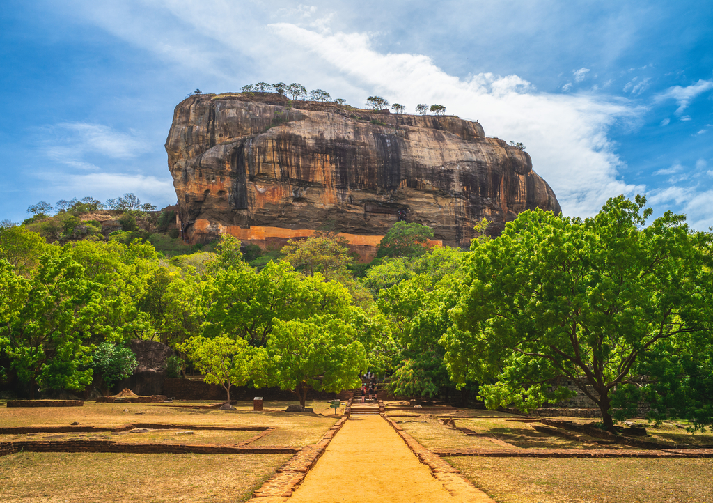 Lais Puzzle - Sigiriya, Löwenfelsen, alte Festung in Sri Lanka - 1.000 Teile p-317357
