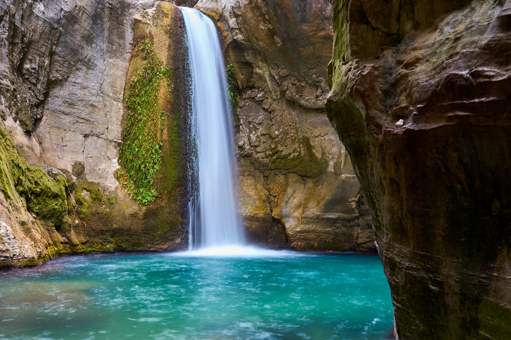 Lais Puzzle - Wasserfall in der Sapadere-Schlucht, Taurusgebirge, Antalya, Türkei - 2.000 Teile p-319914