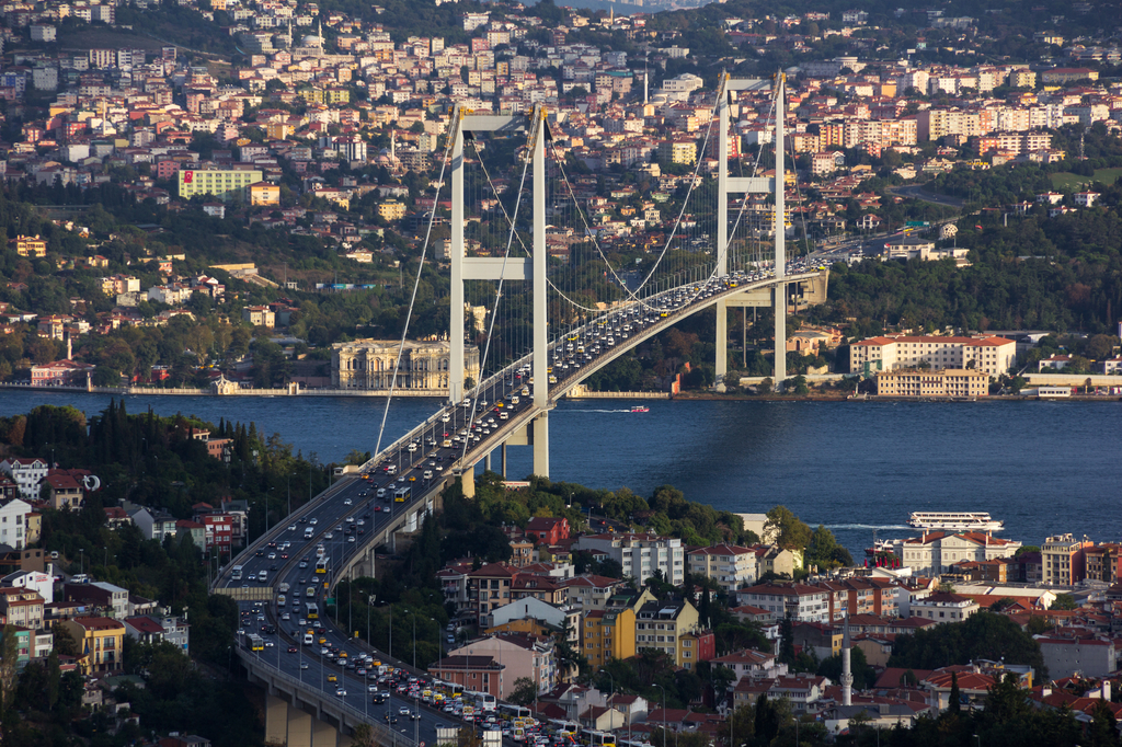 Lais Puzzle - Bosporus-Brücke in Istanbul, Türkei - 2.000 Teile p-320178