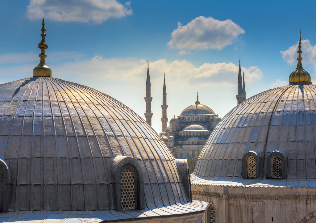Lais Puzzle - Blaue Moschee in Istanbul, Türkei. Die größte Moschee in Istanbul von Sultan Ahmed (Osmanisches Reich), Istanbul, Türkei - 1.000 Teile p-320213