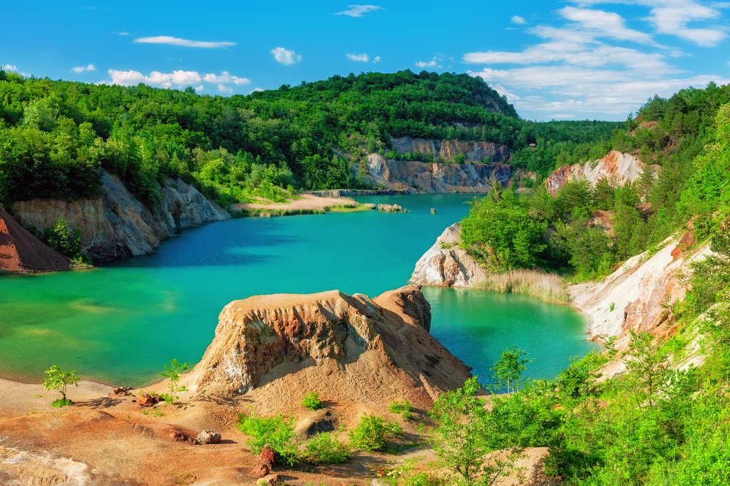 Lais Puzzle - Bergwerksee bei Rudabánya, Ungarn - 2.000 Teile p-320910
