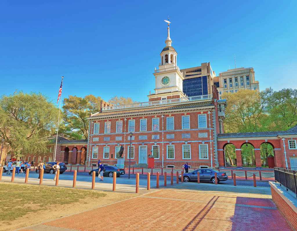 Lais Puzzle - Unabhängigkeitshalle in Philadelphia PA USA - 40, 100, 200, 500, 1.000 & 2.000 Teile p-322087