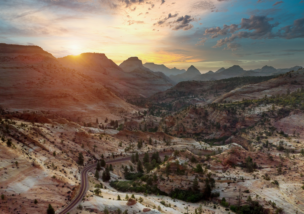 Lais Puzzle - Narrows Zion National Park auf der Liste der schönsten Nationalparks in Utah - 1.000 Teile p-322721