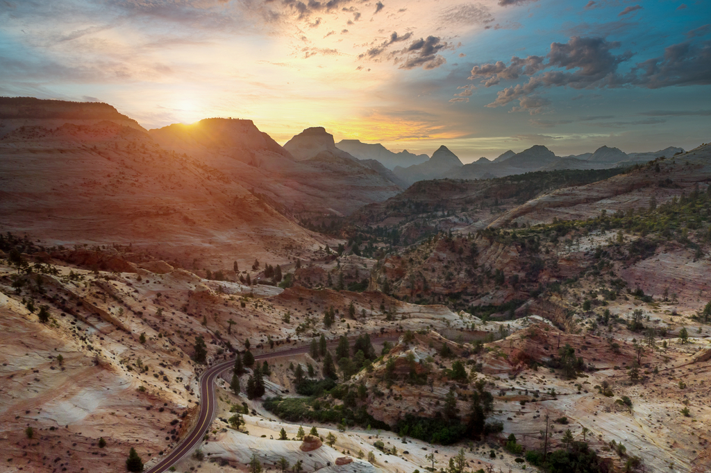Lais Puzzle - Narrows Zion National Park auf der Liste der schönsten Nationalparks in Utah - 2.000 Teile p-322722