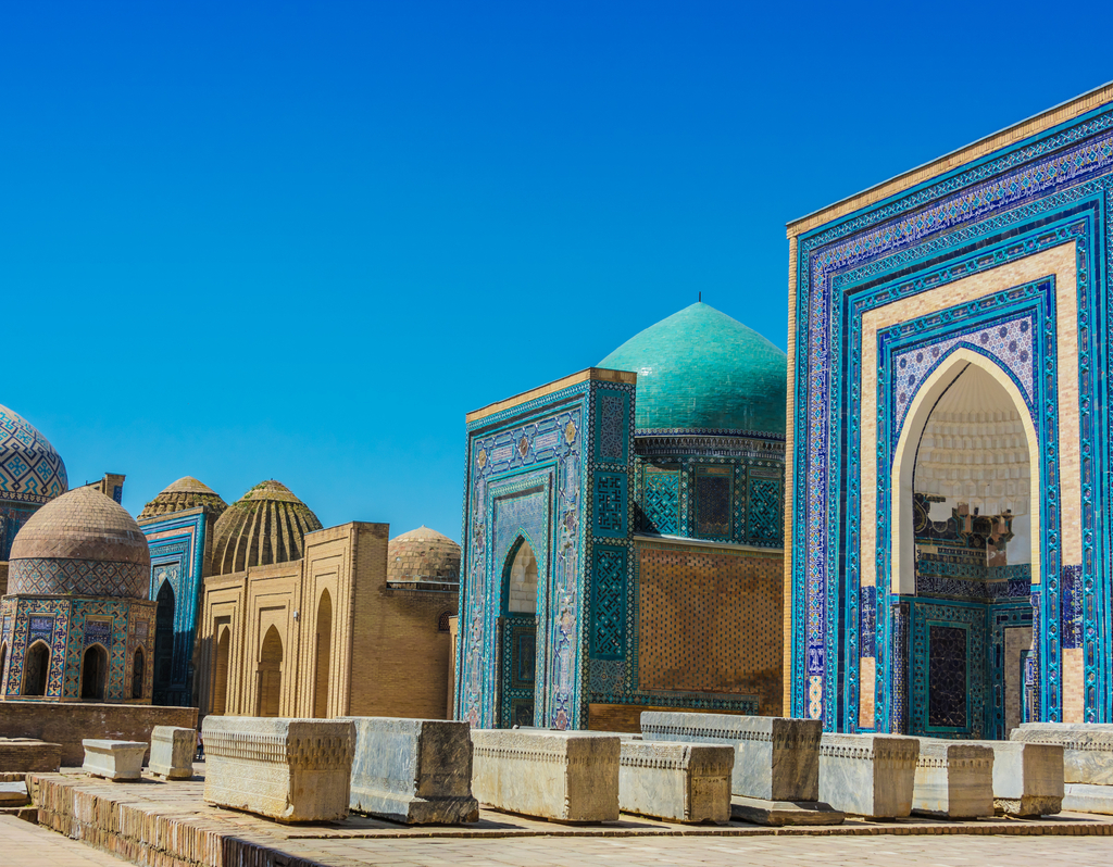 Lais Puzzle - Shah-i-Zinda, eine Nekropole in Samarkand, Usbekistan - 40, 100, 200, 500, 1.000 & 2.000 Teile p-322819
