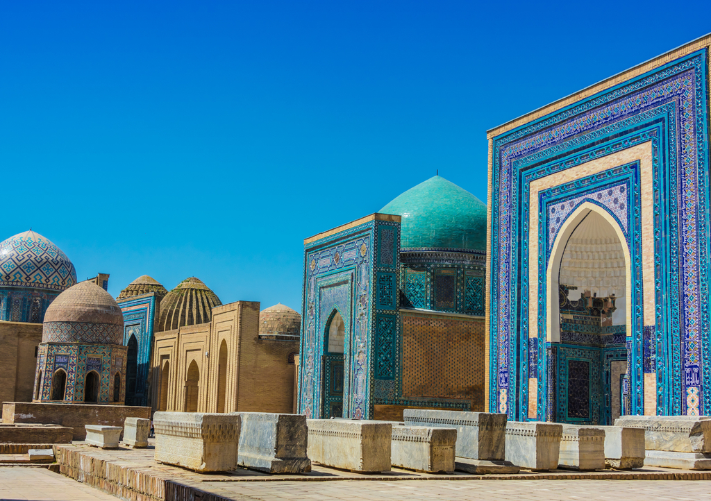 Lais Puzzle - Shah-i-Zinda, eine Nekropole in Samarkand, Usbekistan - 1.000 Teile p-322823