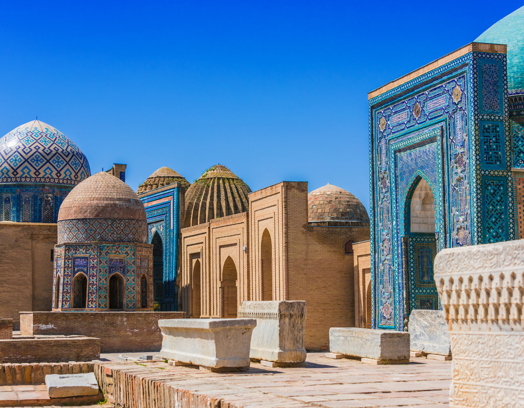 Lais Puzzle - Schah-i-Zinda, eine Nekropole in Samarkand, Usbekistan - 40, 100, 200, 500, 1.000 & 2.000 Teile p-322825