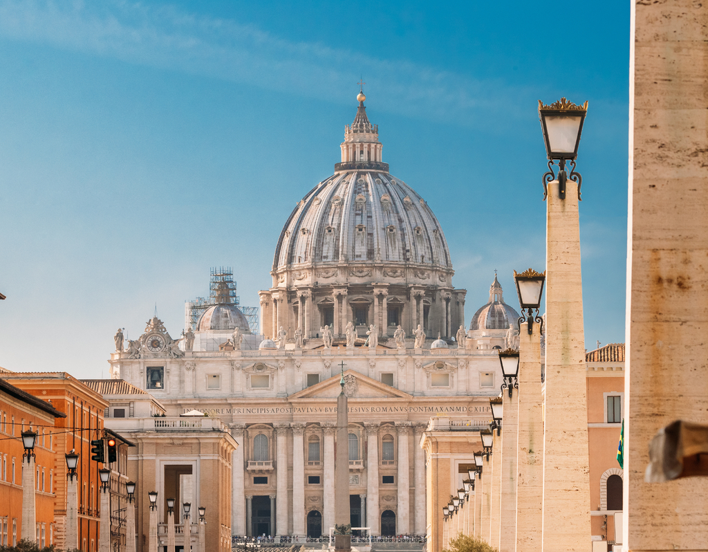 Lais Puzzle - Rom, Italien. Petersplatz mit der päpstlichen Basilika St. Peter im Vatikan - 40, 100, 200, 500, 1.000 & 2.000 Teile p-322993