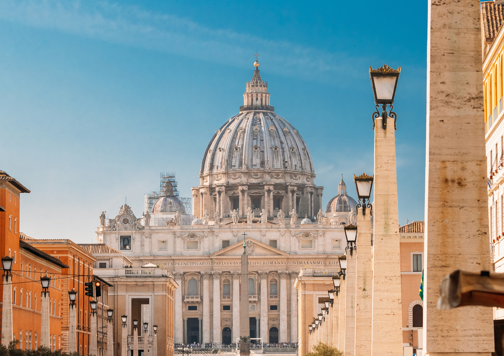 Lais Puzzle - Rom, Italien. Petersplatz mit der päpstlichen Basilika St. Peter im Vatikan - 1.000 Teile p-322997