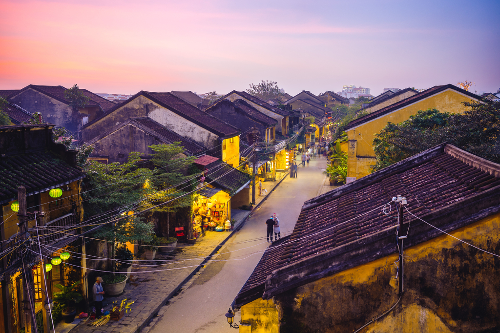 Lais Puzzle - blick über die antike stadt hoi an in vietnam, eine unesco-welterbestätte - 2.000 Teile p-323928
