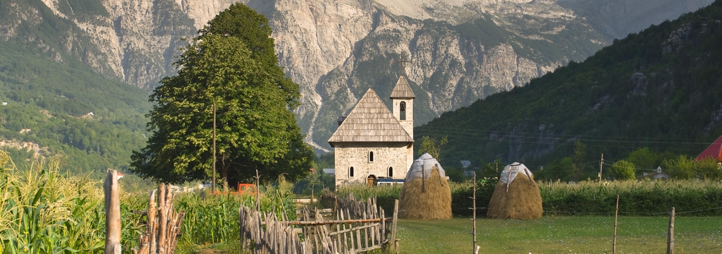 Lais Puzzle - Theth Valley in den Albanischen Alpen, Panorama - 1.000 Teile p-324233
