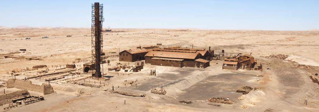 Lais Puzzle - Humberstone Salpeter, Weltkulturerbe, Chile, Panorama - 1.000 Teile p-324462
