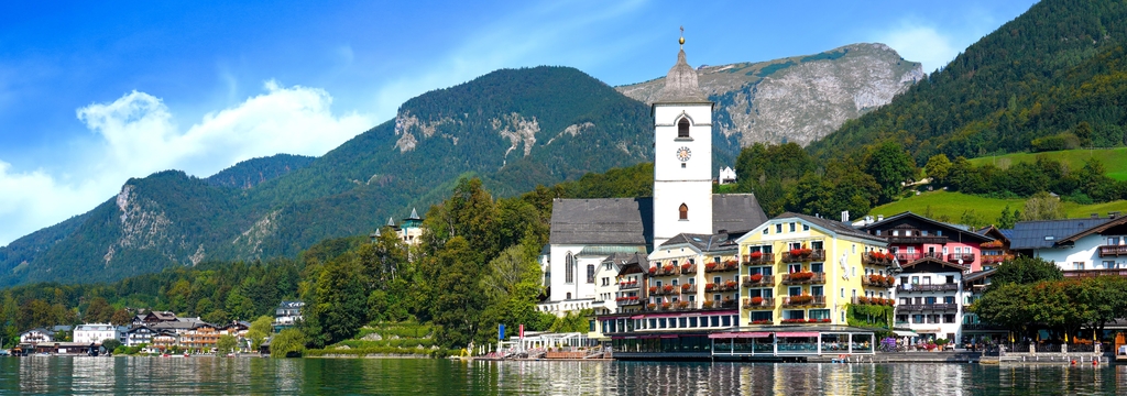Lais Puzzle - Sankt Wolfgang am Wolfgangsee, Austria, Panorama - 1.000 Teile p-325142