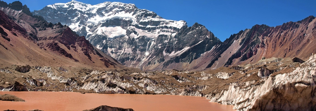 Lais Puzzle - Bergpanorama des Aconcagua in Argentinien, Südamerika, Panorama - 1.000 Teile p-325148