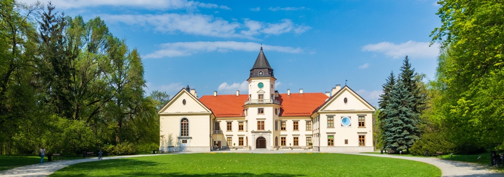 Lais Puzzle - das Tarnowski-Schloss in Tarnobrzeg, Polen, Panorama - 1.000 Teile p-325228