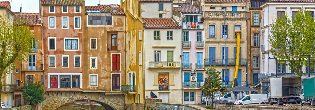 Lais Puzzle - Narbonne, Frankreich, Panorama - 1.000 Teile p-325237