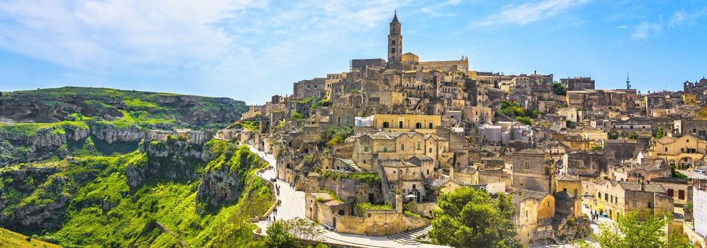 Lais Puzzle - Matera, antike Stadt, UNESCO-Weltkulturerbe, Basilikata, Italien, Panorama - 1.000 Teile p-325419