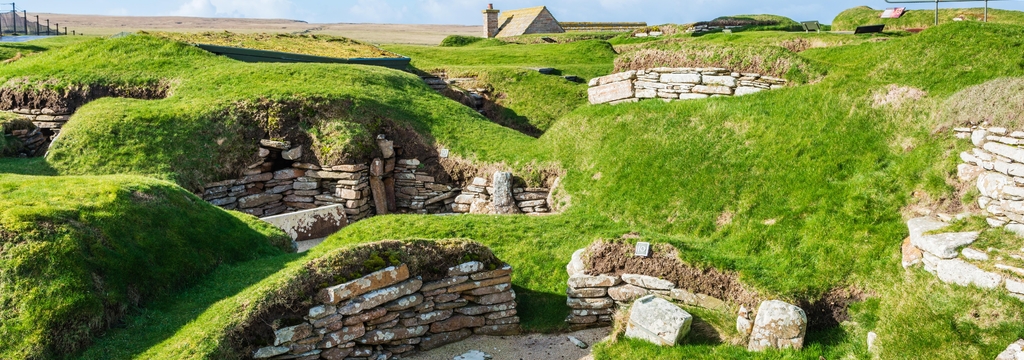 Lais Puzzle - Neolithische Fundstätte Scara Brae - Orkney Inseln, Schottland, Panorama - 1.000 Teile p-325556