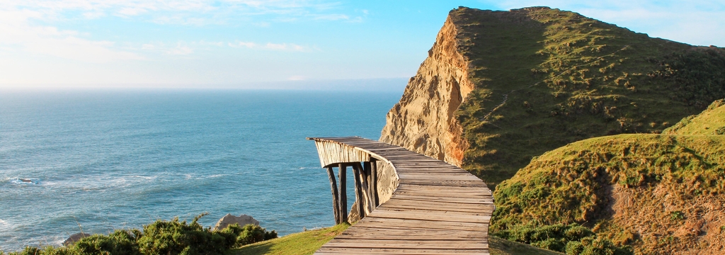 Lais Puzzle - Chiloe Dock der Seelenskulptur, Chile, Panorama - 1.000 Teile p-325848