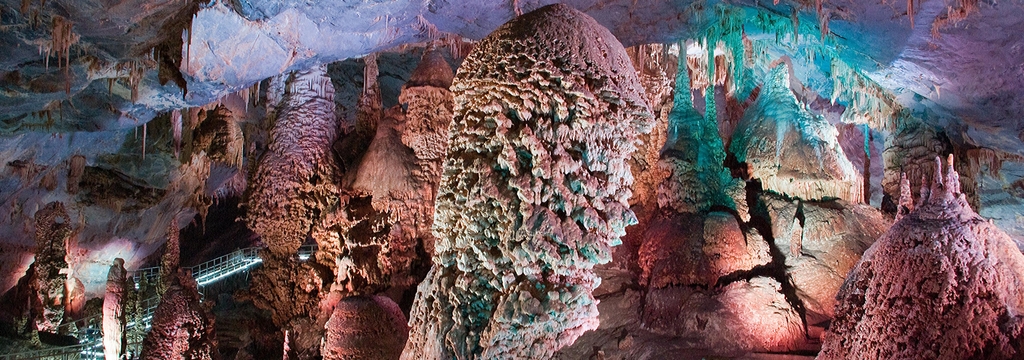 Lais Puzzle - Bustamante Grotte, Nuevo Leon, Mexiko, Panorama - 1.000 Teile p-325849