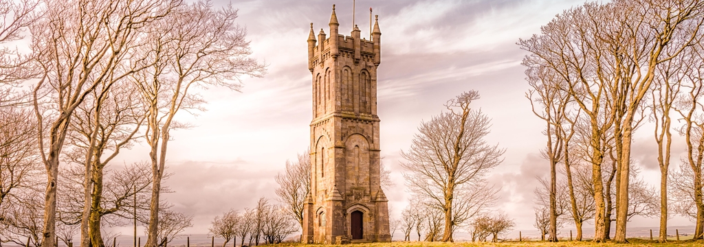 Lais Puzzle - Sir William Wallace Tower, South Ayrshire, Panorama - 1.000 Teile p-326317