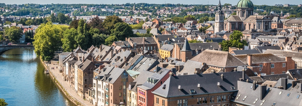Lais Puzzle - Blick auf Namur, Belgien, Panorama - 1.000 Teile p-326347