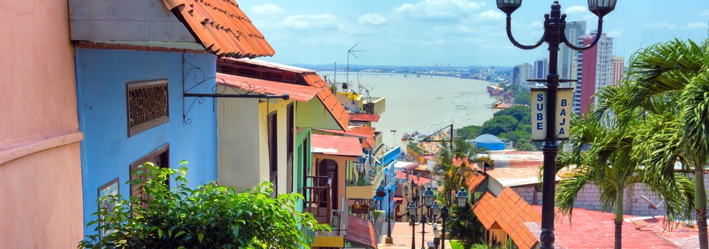 Lais Puzzle - Blick auf Guayaquil, Ecuador, Panorama - 1.000 Teile p-326354