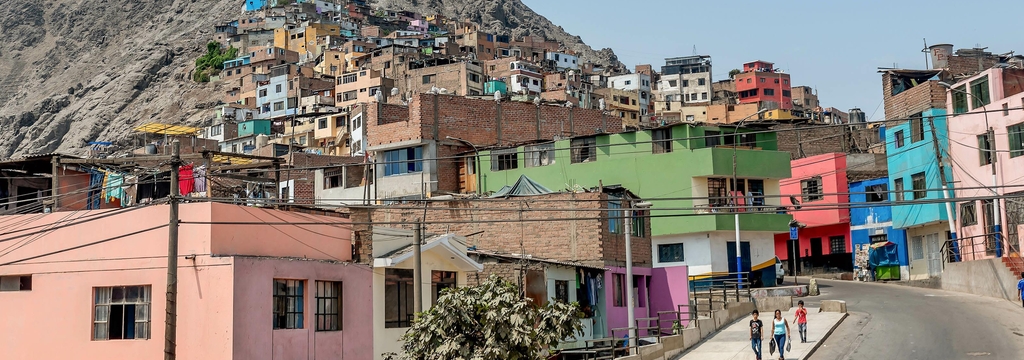 Lais Puzzle - Cerro San Cristobal-Slum in Lima, Peru, Panorama - 1.000 Teile p-326441