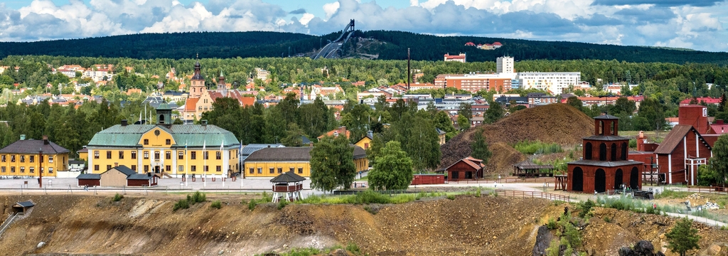 Lais Puzzle - Schwedische Bergbaustadt Falun, Panorama - 1.000 Teile p-326582