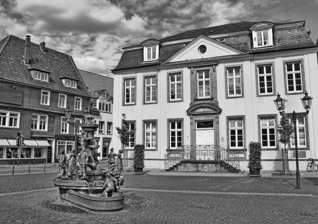 Lais Puzzle - Lippstadt in schwarz weiß - 1.000 Teile p-328200