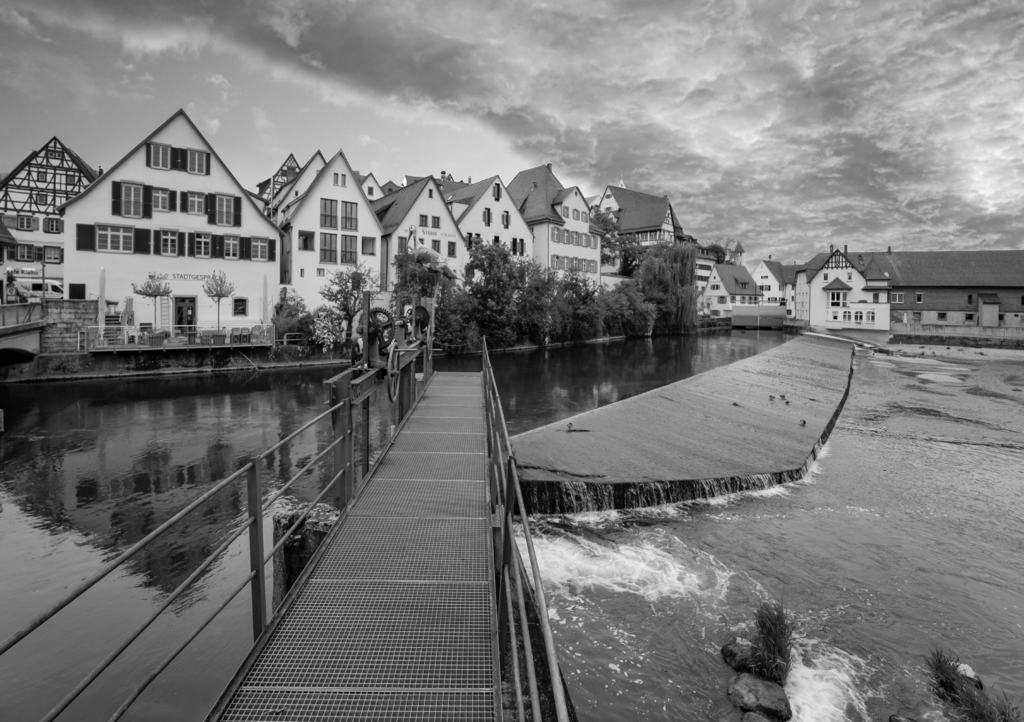 Lais Puzzle - Riedlingen in schwarz weiß - 1.000 Teile p-329859