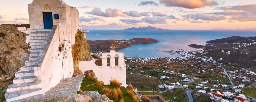 Lais Puzzle - Die Insel Serifos in der Inselgruppe der Kykladen im Ägäischen Meer, Panorama - 2.000 Teile p-333229