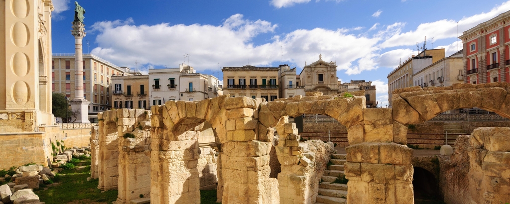 Lais Puzzle - Lecce Römisches Amphitheater, Panorama - 2.000 Teile p-333722